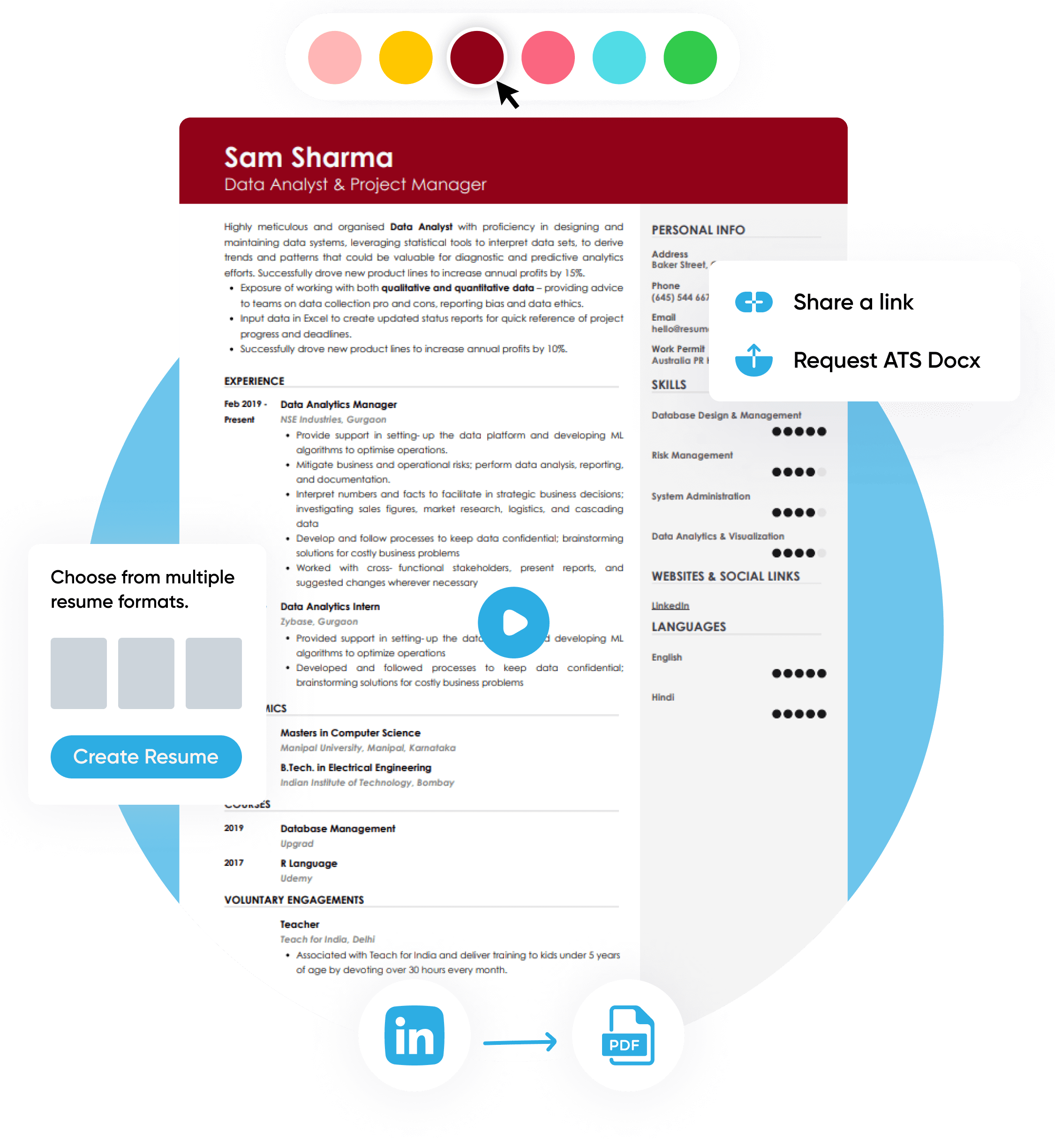 Free Resume Builder - Online Resume Maker