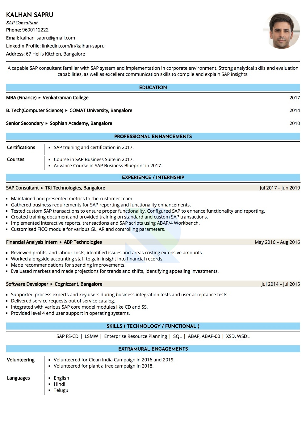 Sap Salary In India For 3 Years Experience