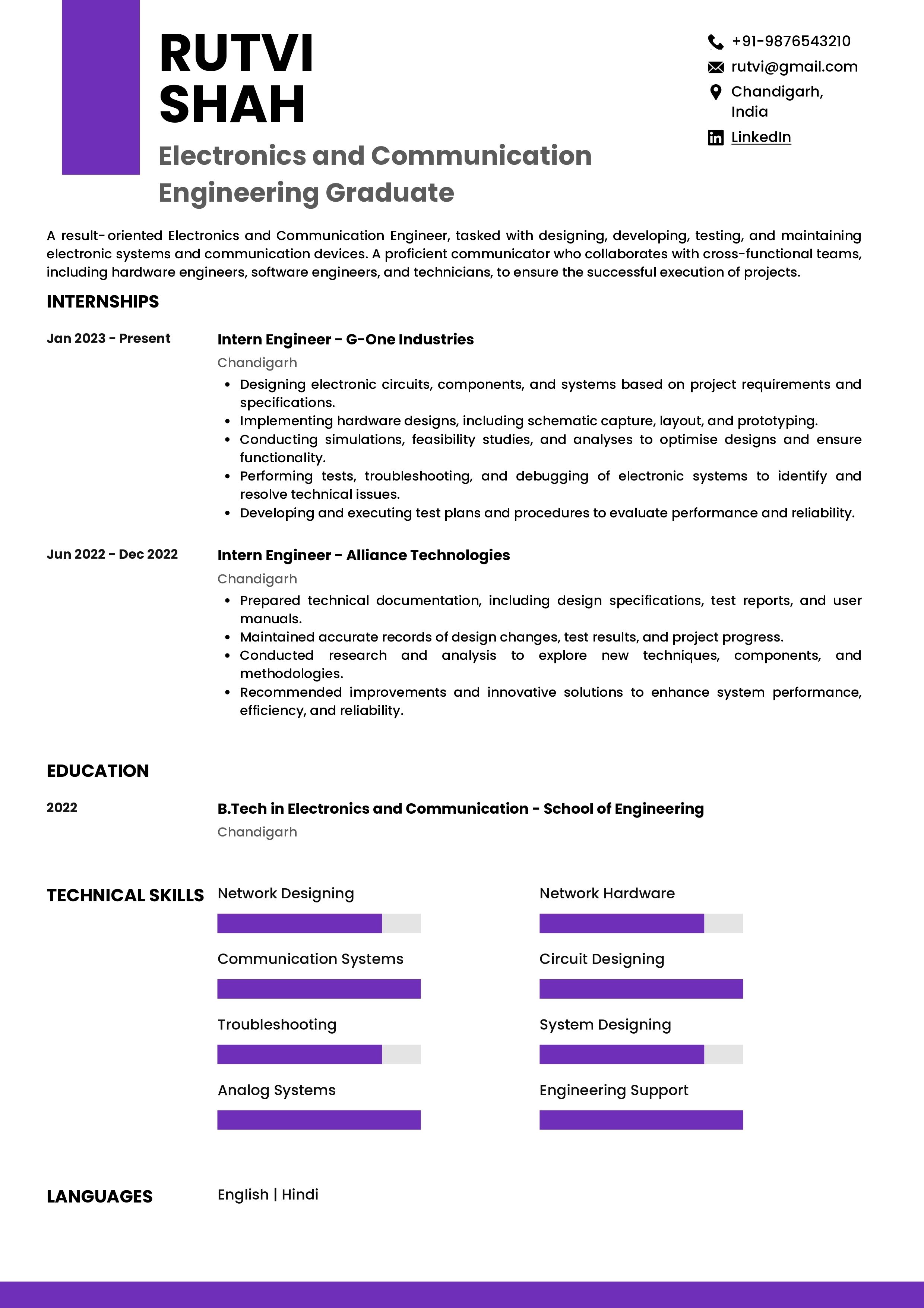 Electronics And Telecommunication Engineering Jobs