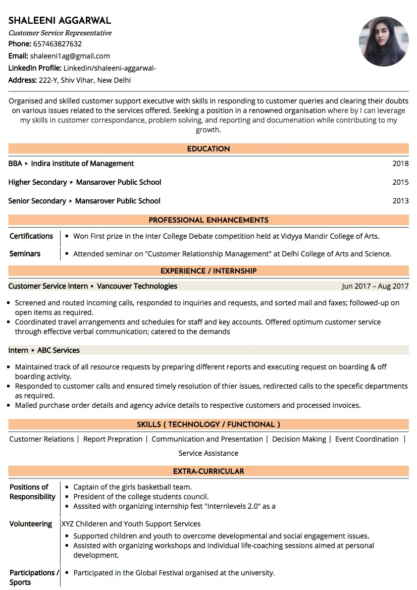 Sample Resumes And CVs By Industry Resumod
